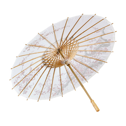 Oosterse Paraplu Rijstpapier, Wit