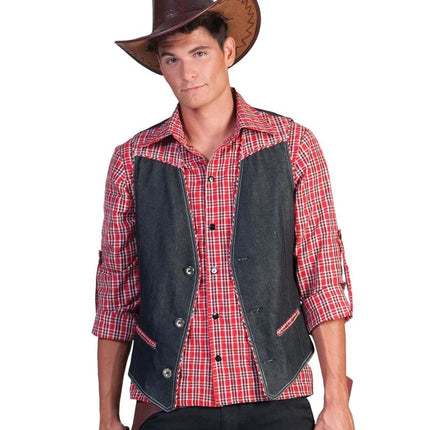 Cowboy vest Tim heren