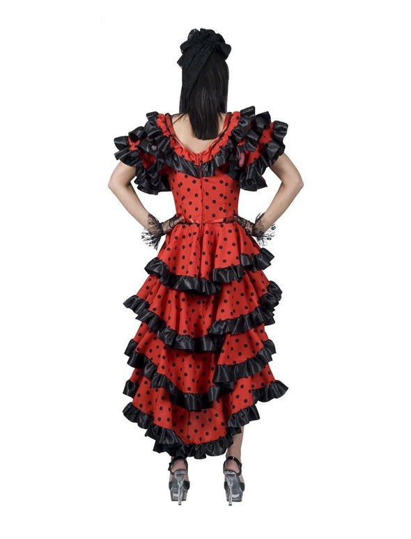 Spaanse Flamenco jurk Elvita dames