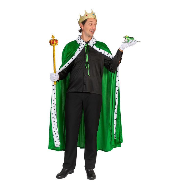 Koningsmantel Patrick groen