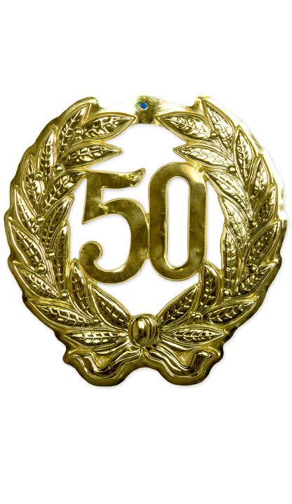 Jubileumkrans 50 jaar