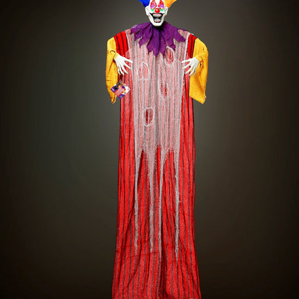Enge Clown decoratie 232cm