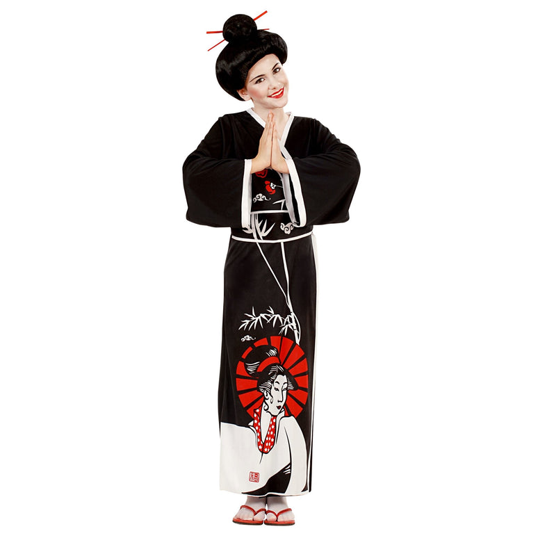 Chinees kostuum Geisha Sahu kind