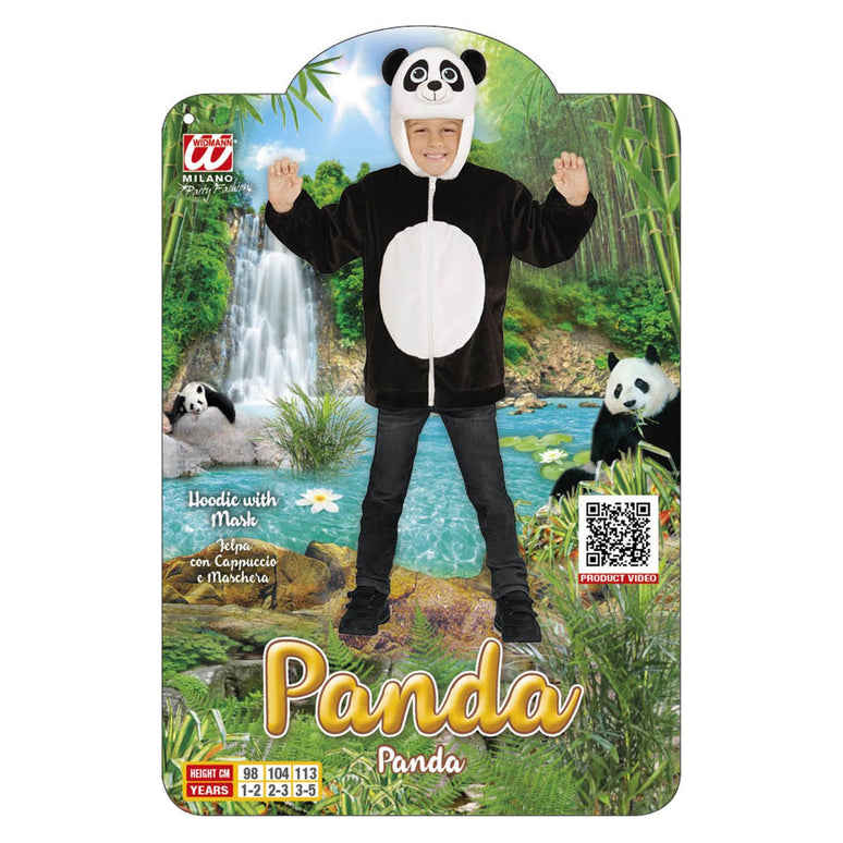 Pandabeer kostuumpje voor kinderen