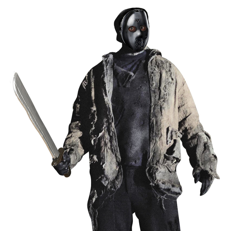 Zwart Hockey masker voor Halloween
