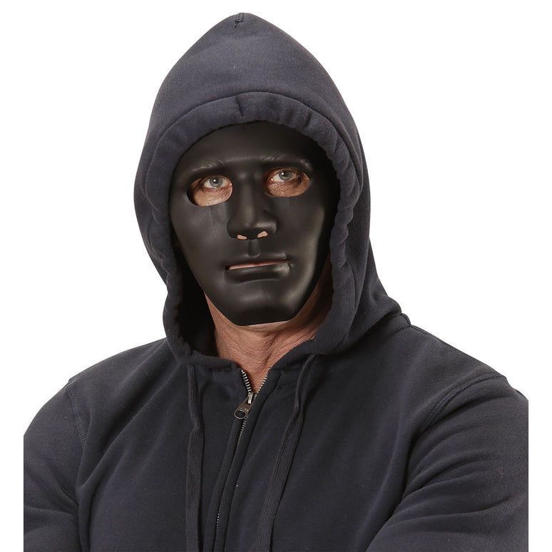 Anonymous masker zwart