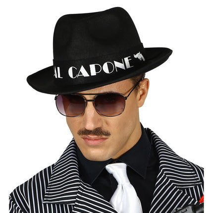 Zwarte hoed Al Capone