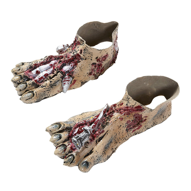 Latex Zombie voeten