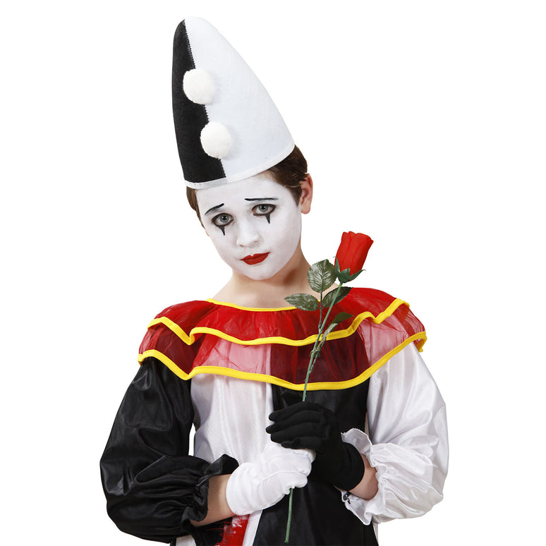 Pierrot clowns hoed kind