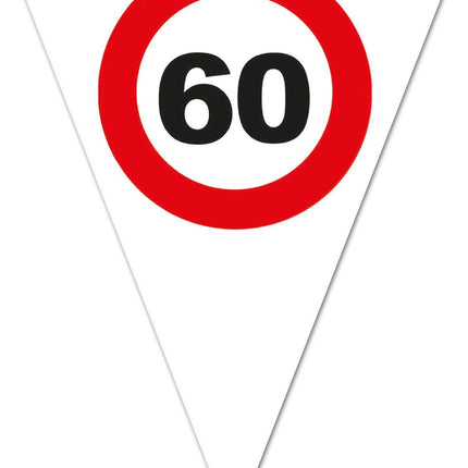 Vlaggenlijn 60 jaar verkeersborden