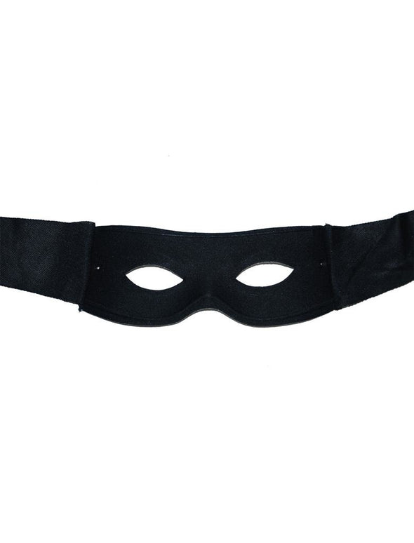 Oogmasker Zorro met brede band