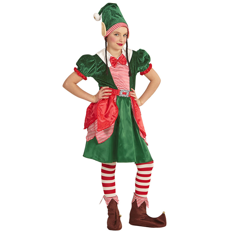 Kerstmannen hulpje Elf met oortjes voor kids