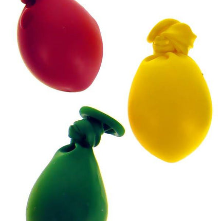 Mini ballonnen nr. 5 rood/geel/groen 50 st