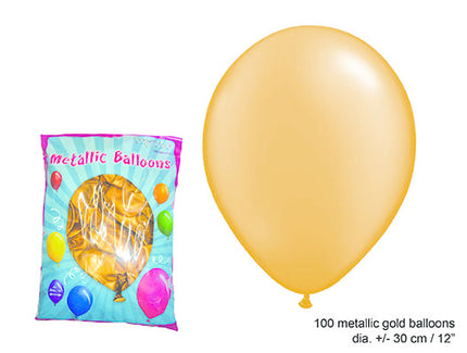 Metallic gouden ballonnen