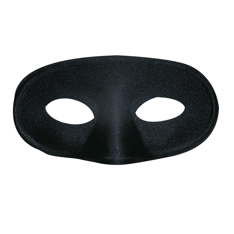 Zwart oogmasker Domino zorro