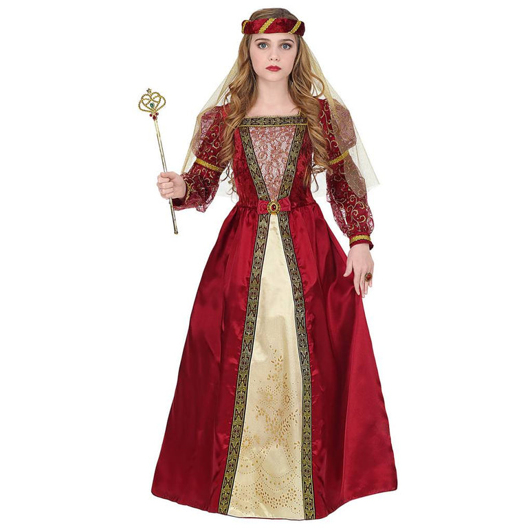Middeleeuws kostuum prinses Helena kinderen