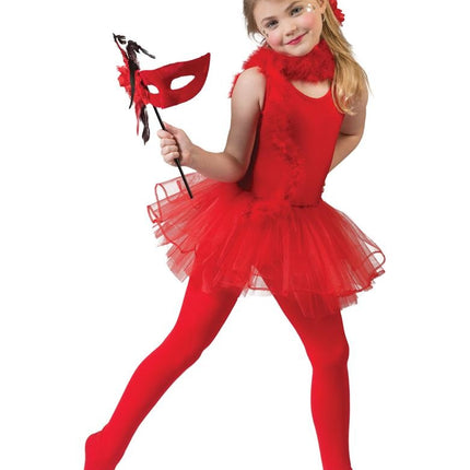 Rood balletpakje voor kinderen