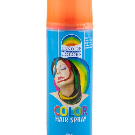 Haarspray in neon oranje