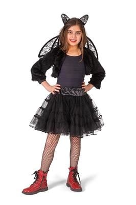 Zwarte glitter petticoat Sterre kinderen