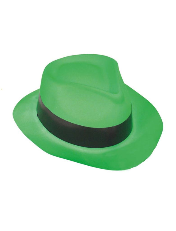Neon groene hoed