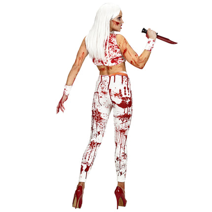 Legging met bloed halloween
