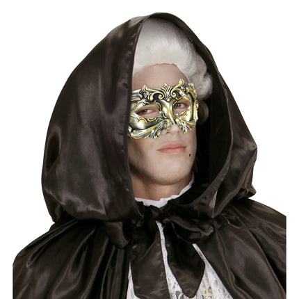 Bronskleurig damesmasker
