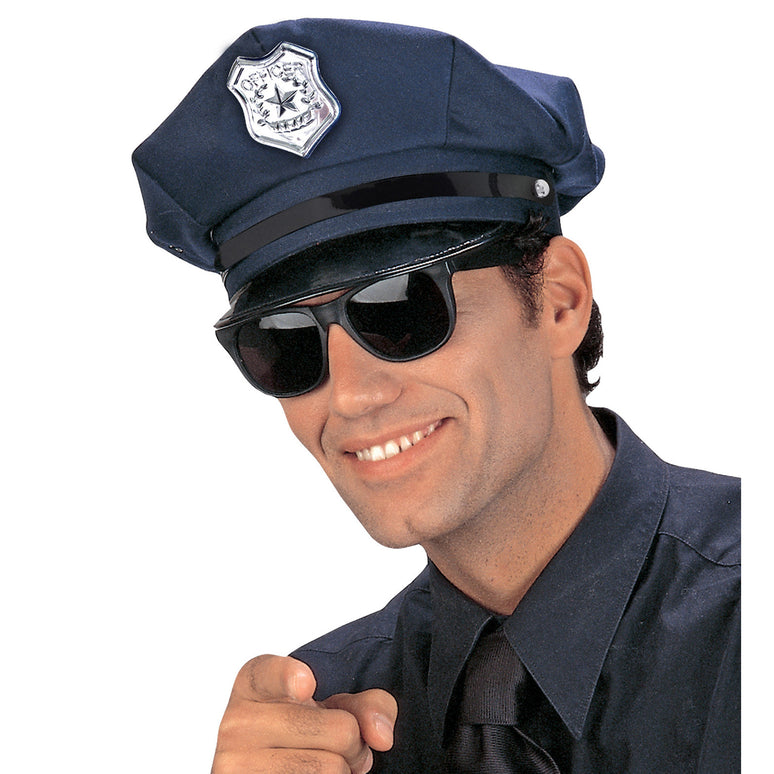 Politie pet blauw