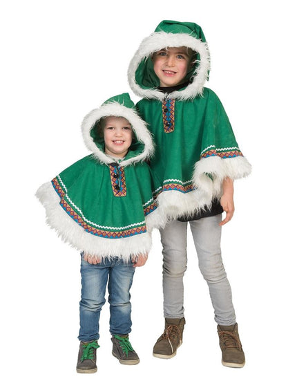 Eskimo Kimi cape kinderen
