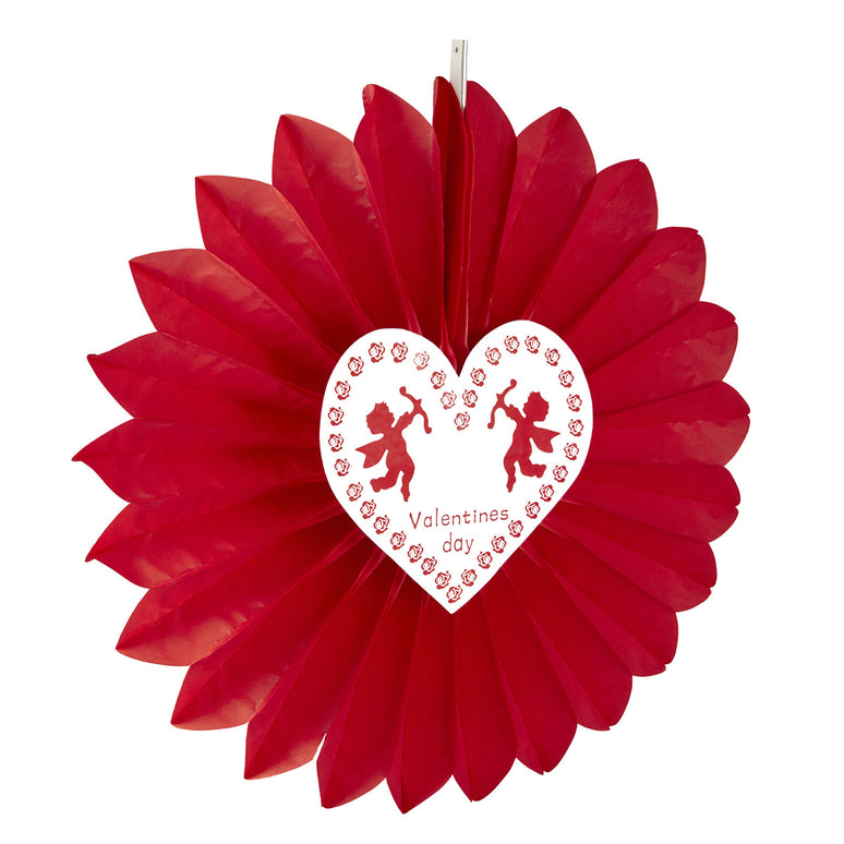 Valentijnsdag decoratie hart van papier