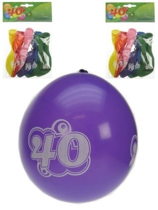 Leeftijd ballonnen 40 jaar