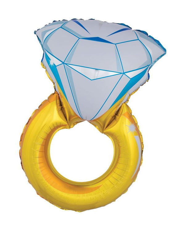 Folie ballon diamanten ring