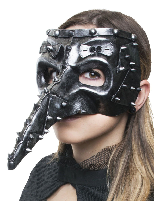 Steampunk masker met snavel