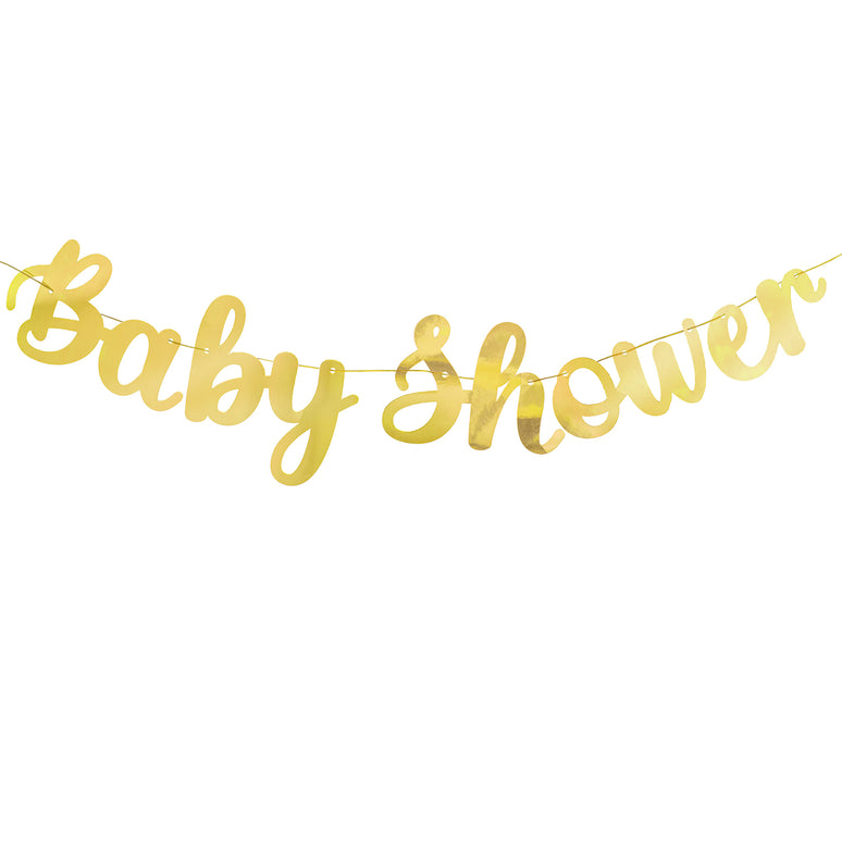 Slinger "Baby Shower" 360cm goud