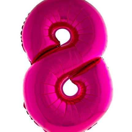 Folieballon 102 cm roze