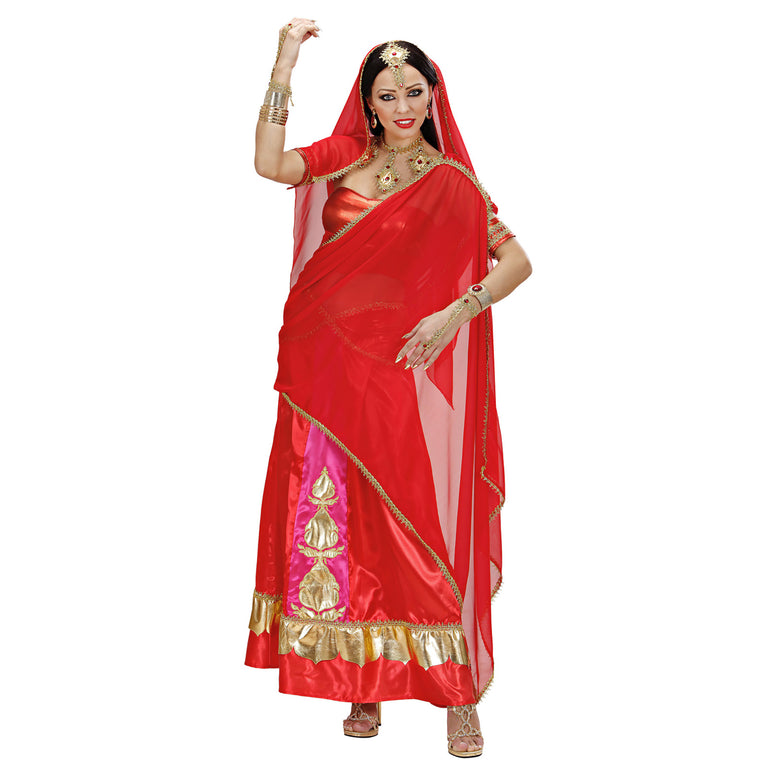 Bollywood pak rood Indische vrouw