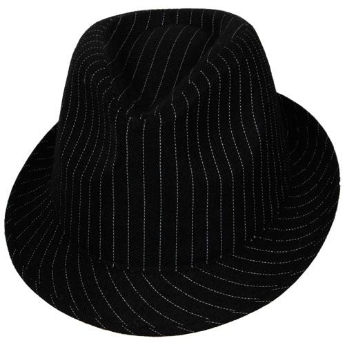 Gangster hoed met streepje