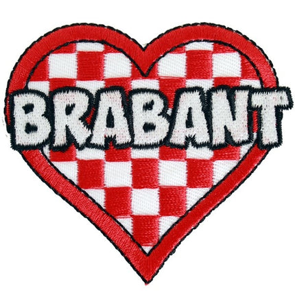 Applicatie Brabant hart 7 cm hoog