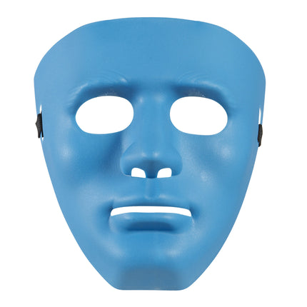 Anonymous masker blauw