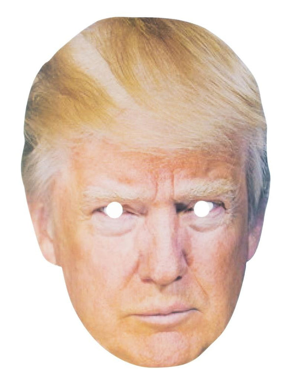 Masker Trump van karton