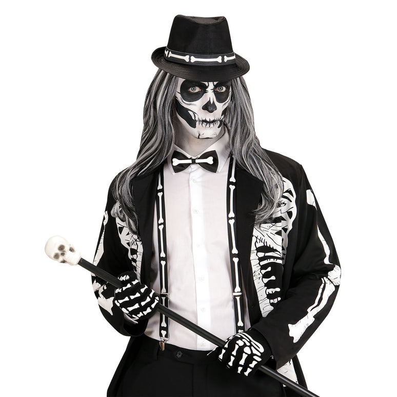 Verkleedset skelet voor halloween