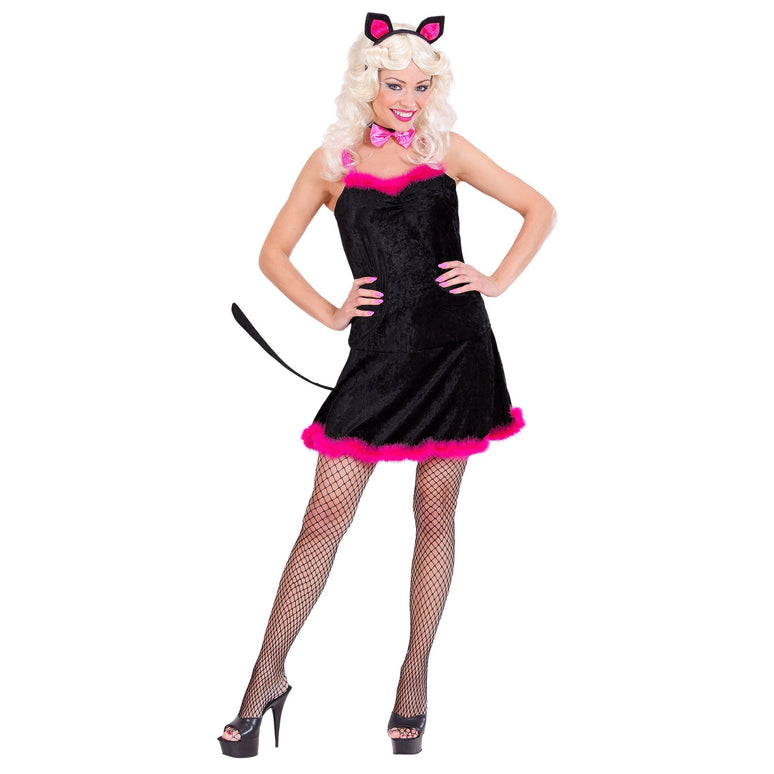 Katten jurk Pinky