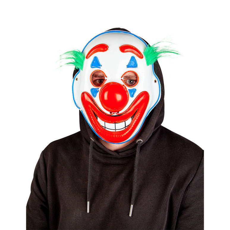 Joker/clownsmasker lichtgevend