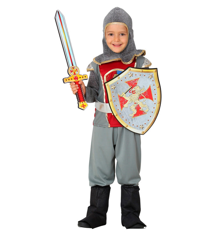 Ridderschild met zwaard voor kinderen