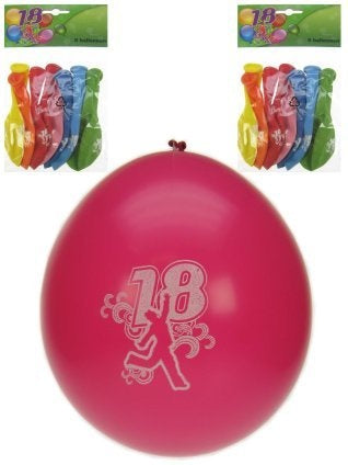 Leeftijd ballonnen 18 jaar