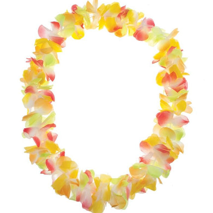 Hawaii bloemenkrans bonte kleuren
