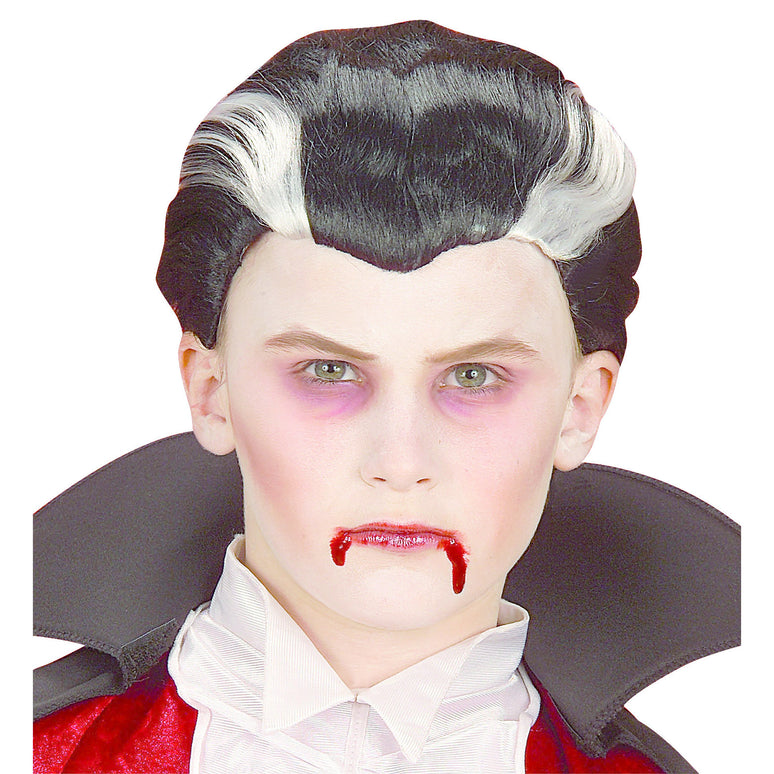 Vampier pruik kind Dracula