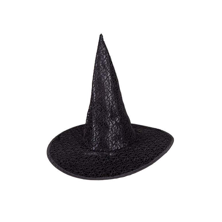 Heksen hoed zwart Gothic