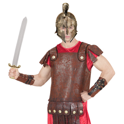 Lederlook armbedekking gladiator