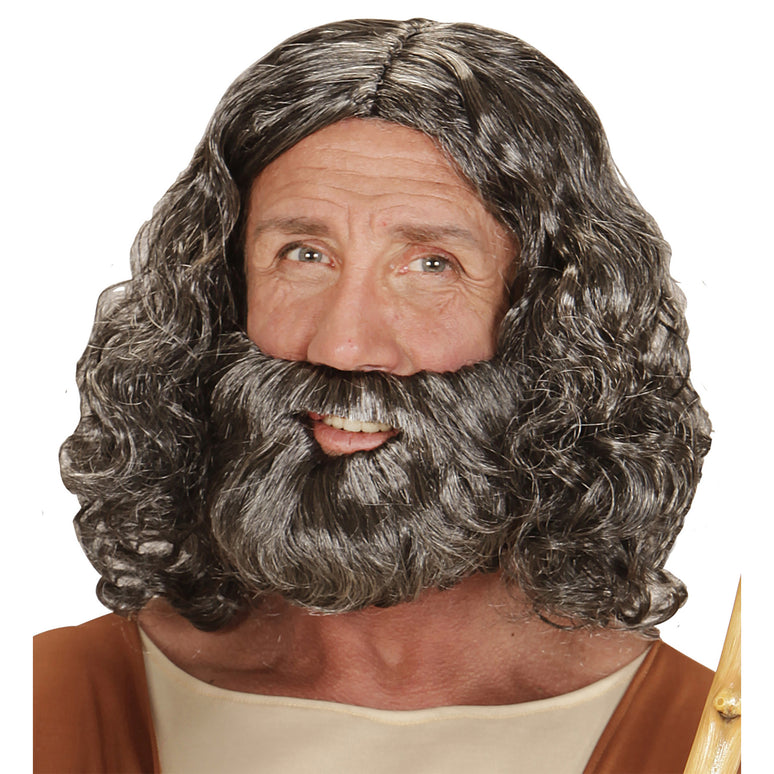 Bijbelse Jozef pruik met baard