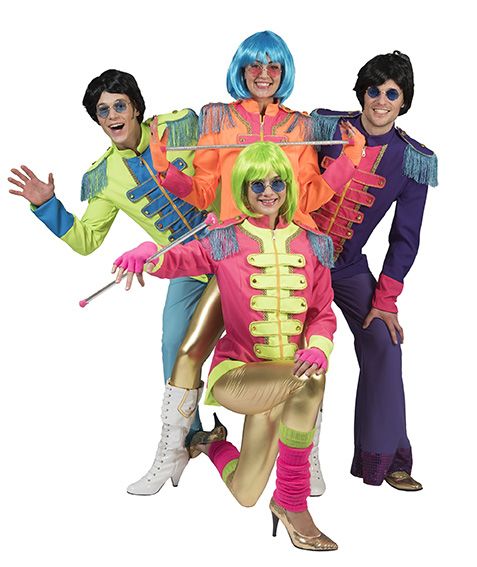 Beatles jas in paars
